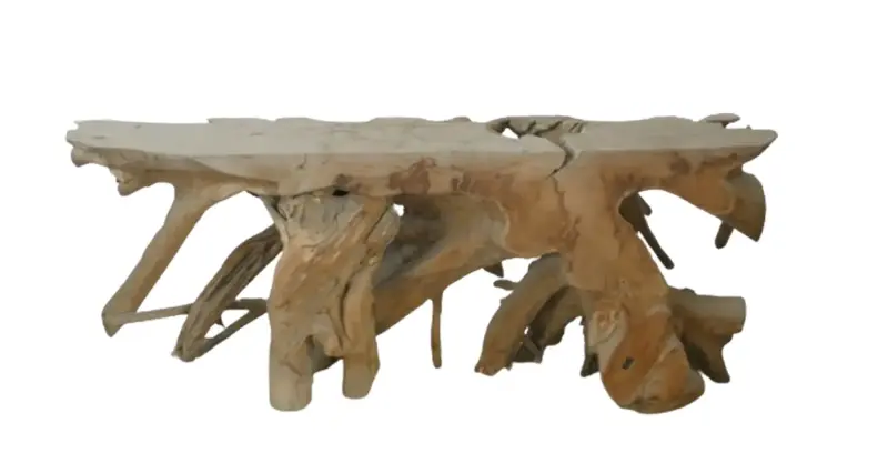 Product image 4 of the product “Bar table from teak root. About 205cm length. ”
